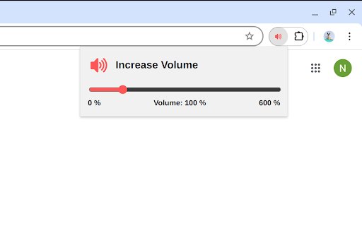 Increase Volume  from Chrome web store to be run with OffiDocs Chromium online