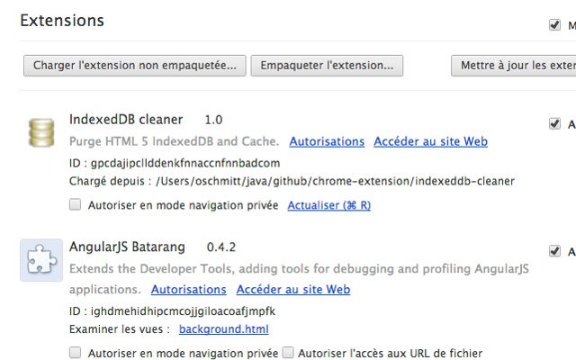 IndexedDB cleaner  from Chrome web store to be run with OffiDocs Chromium online
