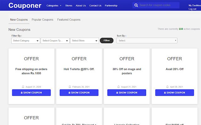 Codici coupon indiani dal Chrome Web Store da eseguire con OffiDocs Chromium online