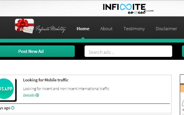 Infinite Connect (i Connect)  from Chrome web store to be run with OffiDocs Chromium online