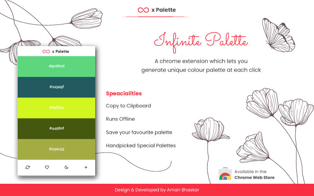 Chrome 网上商店的 Infinite Palette 将与 OffiDocs Chromium 在线运行