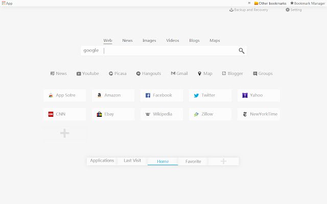 Infinity New Tab (APP) از فروشگاه وب Chrome برای اجرا با OffiDocs Chromium به صورت آنلاین