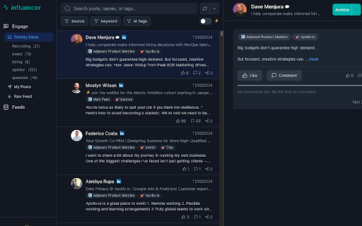 influencer.sh from Chrome web store to be run with OffiDocs Chromium online influencer.sh from Chrome web store to be run with OffiDocs Chromium online