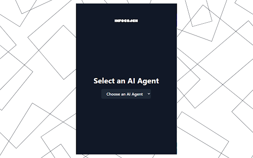 InfoCoach Extension  from Chrome web store to be run with OffiDocs Chromium online