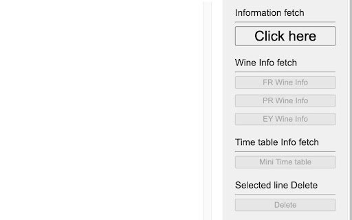 InfoFetch!  from Chrome web store to be run with OffiDocs Chromium online