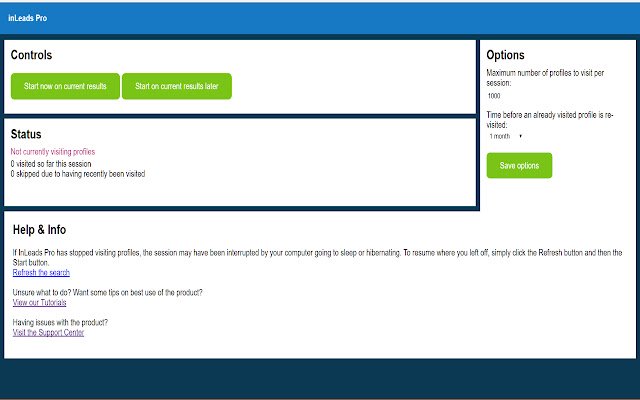 inLeads Pro from Chrome web store to be run with OffiDocs Chromium online inLeads Pro from Chrome web store to be run with OffiDocs Chromium online