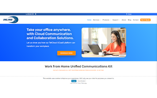 Inlinecom  from Chrome web store to be run with OffiDocs Chromium online