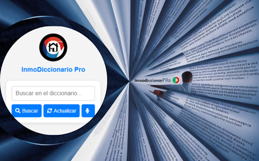 InmoDiccionario Pro  from Chrome web store to be run with OffiDocs Chromium online