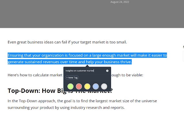 Insight7 Web Highlighter ze sklepu internetowego Chrome do uruchomienia z OffiDocs Chromium online