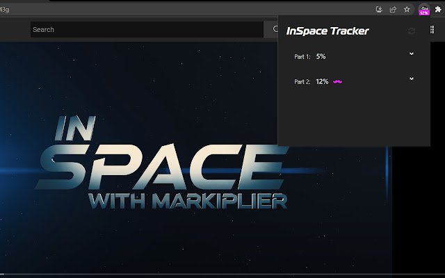 InSpace Tracker mula sa Chrome web store na tatakbo sa OffiDocs Chromium online