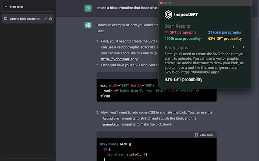 InspectGPT  from Chrome web store to be run with OffiDocs Chromium online