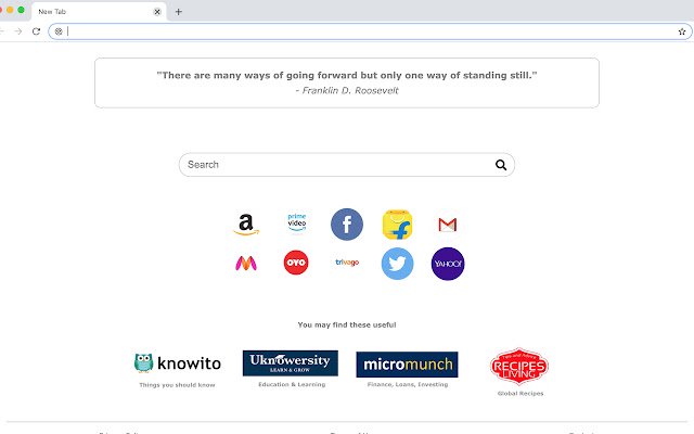 ونقلت ملهمة المزيد. من متجر Chrome الإلكتروني ليتم تشغيله باستخدام OffiDocs Chromium عبر الإنترنت