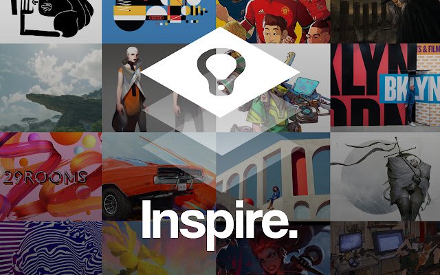 Inspire Gallery Tab mới từ cửa hàng Chrome trực tuyến sẽ chạy bằng OffiDocs trực tuyến trên Chrome