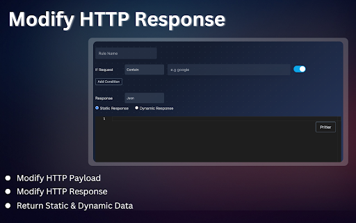 Inssman: Open Source: Modify HTTP Request  from Chrome web store to be run with OffiDocs Chromium online
