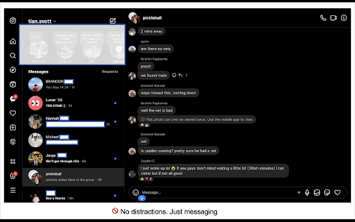 Instagram Liberation: Feed Blocker  from Chrome web store to be run with OffiDocs Chromium online