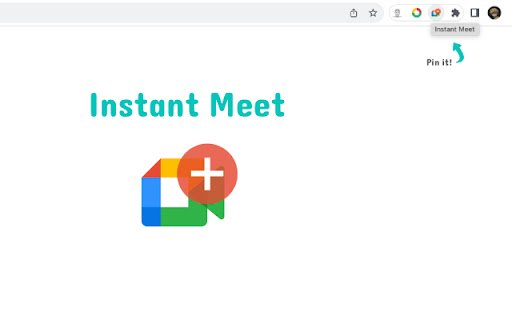 Instant Meet  from Chrome web store to be run with OffiDocs Chromium online