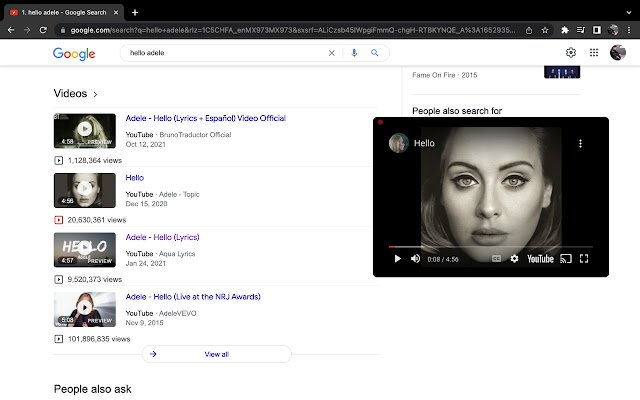 يتم تشغيل YouTube الفوري من متجر Chrome الإلكتروني مع OffiDocs Chromium عبر الإنترنت