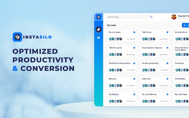 Instasilo  from Chrome web store to be run with OffiDocs Chromium online