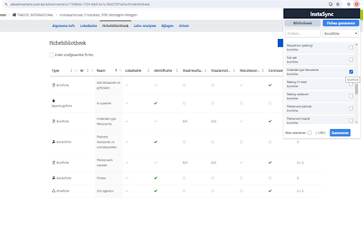 InstaSync  from Chrome web store to be run with OffiDocs Chromium online