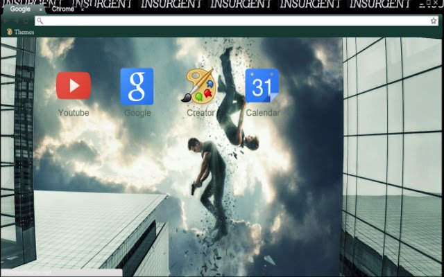 موضوع Insurgent من متجر Chrome الإلكتروني ليتم تشغيله باستخدام OffiDocs Chromium عبر الإنترنت