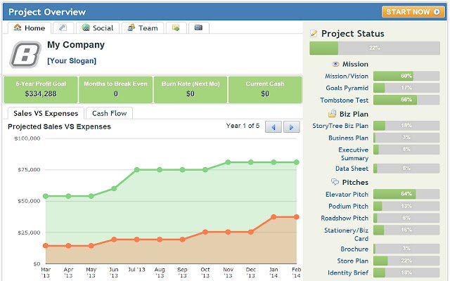 Interactive Business Planning by BizGym®  from Chrome web store to be run with OffiDocs Chromium online