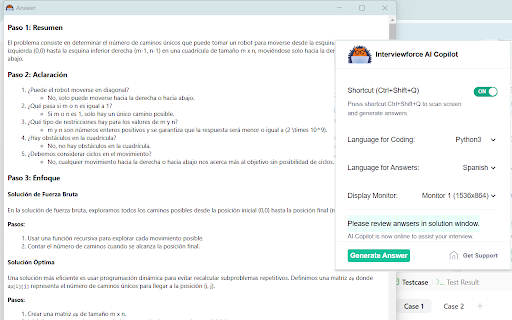 Interviewforce AI Copilot  from Chrome web store to be run with OffiDocs Chromium online
