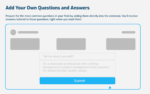 InterviewIQ  from Chrome web store to be run with OffiDocs Chromium online