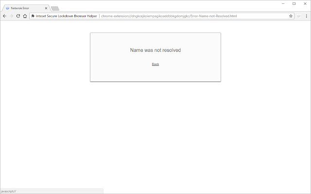 Inteset Secure Lockdown Browser Helper  from Chrome web store to be run with OffiDocs Chromium online