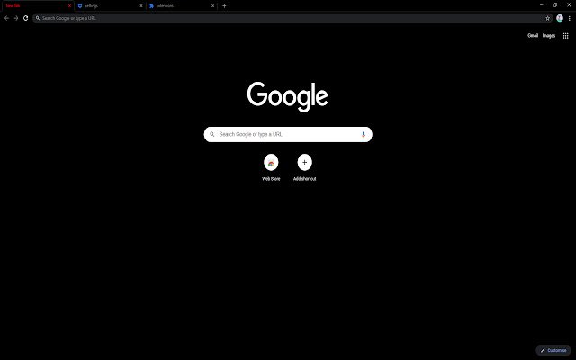 Into The Black Hole Black Theme Bloody  from Chrome web store to be run with OffiDocs Chromium online