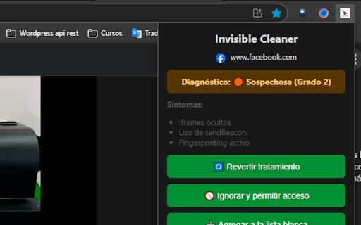 Invisible Character Cleaner  from Chrome web store to be run with OffiDocs Chromium online