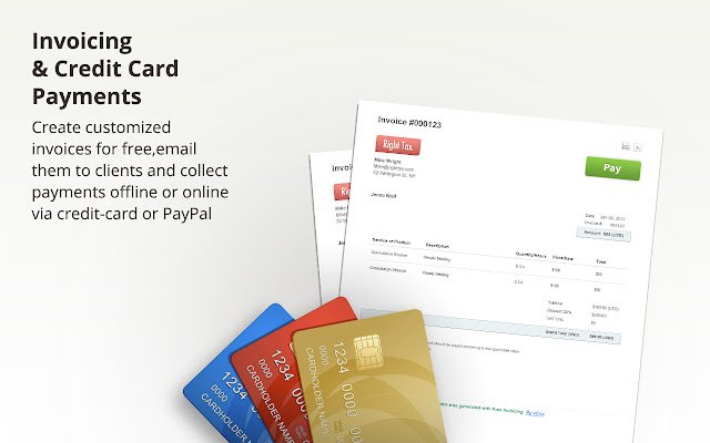 Invoicing, Billing  Online Payments by vCita  from Chrome web store to be run with OffiDocs Chromium online