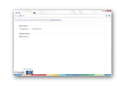 Tema Aero I/O 2010 dal negozio web di Chrome da eseguire con OffiDocs Chromium online
