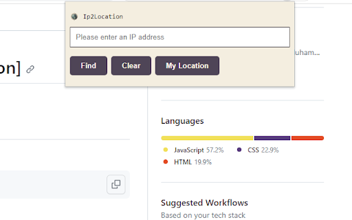 Ip2Location  from Chrome web store to be run with OffiDocs Chromium online