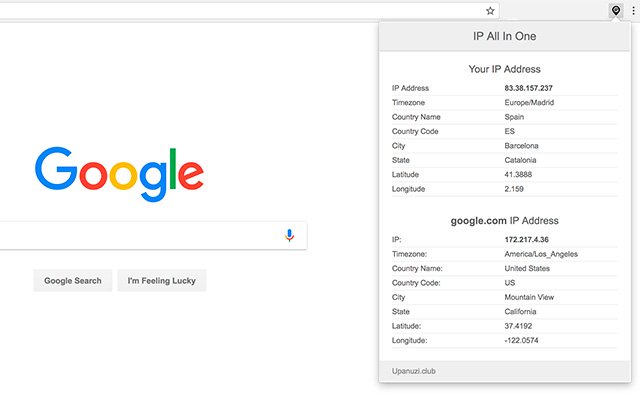 IP All In One  from Chrome web store to be run with OffiDocs Chromium online