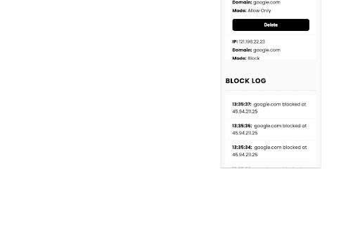 IP Kill Switch – Website Blocker  from Chrome web store to be run with OffiDocs Chromium online