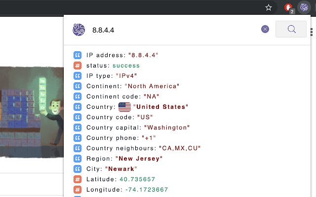 การค้นหาตำแหน่ง IP จาก Chrome เว็บสโตร์ที่จะเรียกใช้ด้วย OffiDocs Chromium ออนไลน์