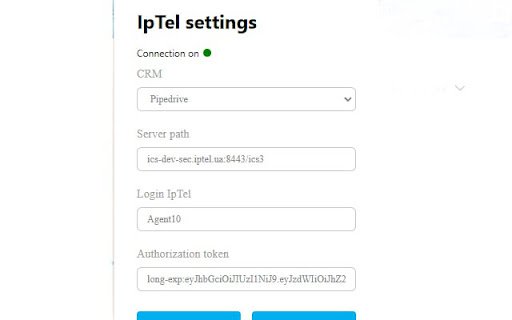 IPTel Cloud contact center  from Chrome web store to be run with OffiDocs Chromium online