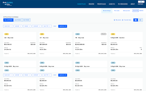IPv4.Global Marketplace Ticker  from Chrome web store to be run with OffiDocs Chromium online