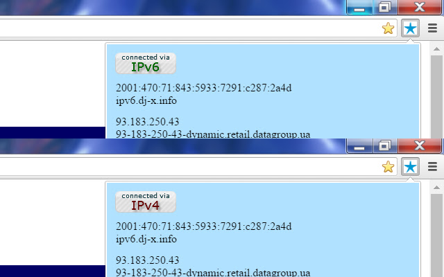 IPv6 IPv4 R DNS จาก Chrome เว็บสโตร์ที่จะรันด้วย OffiDocs Chromium ทางออนไลน์