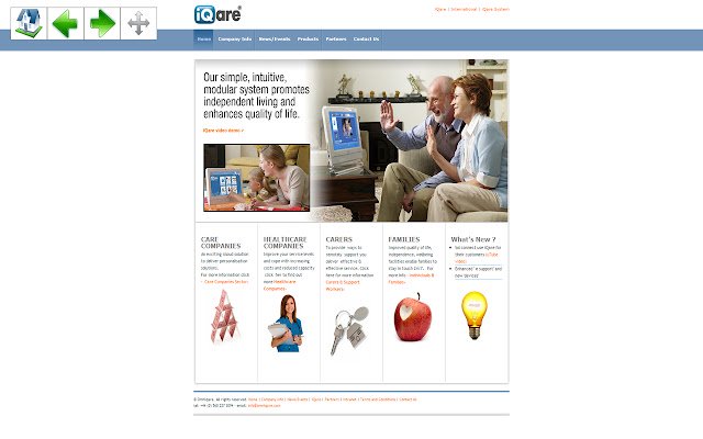 क्रोम वेब स्टोर से iQare फुलस्क्रीन साइट नेविगेशन को ऑफिस डॉक्स क्रोमियम ऑनलाइन के साथ चलाया जाएगा