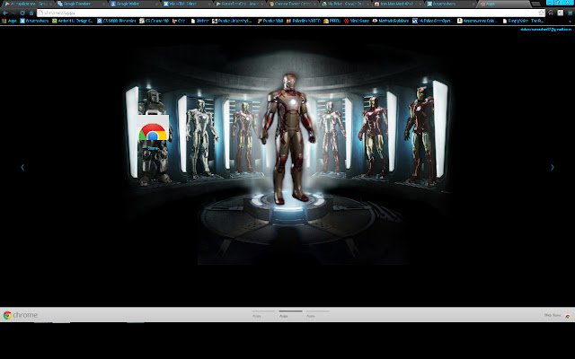 Iron Man Mark 42 v2 ze sklepu internetowego Chrome do uruchomienia z OffiDocs Chromium online