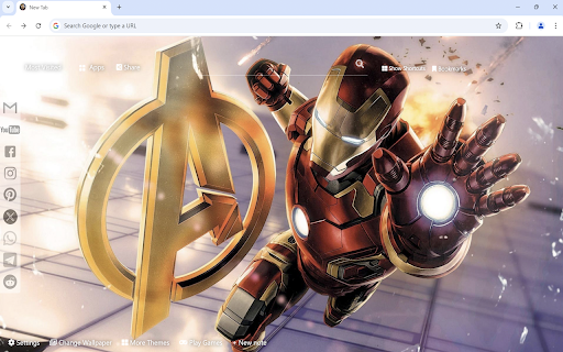 Iron Man Wallpaper  from Chrome web store to be run with OffiDocs Chromium online