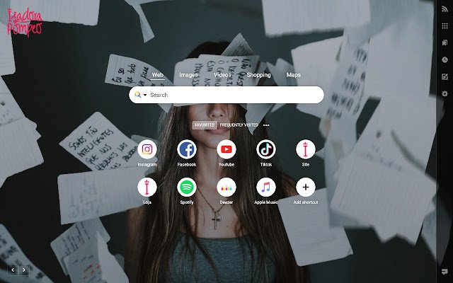 Isadora Pompeo  from Chrome web store to be run with OffiDocs Chromium online