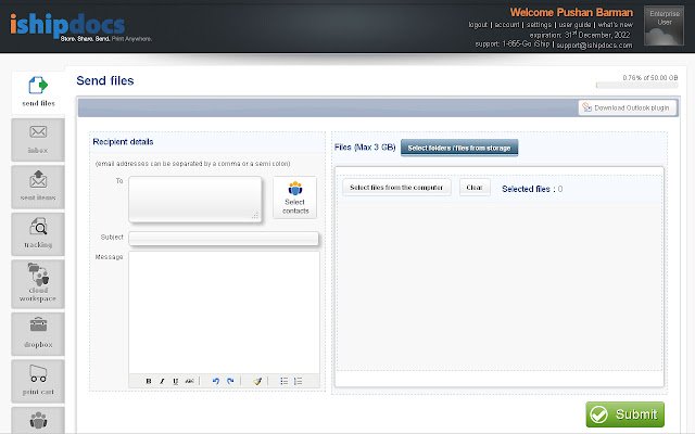 क्रोम वेब स्टोर से आईशिपडॉक्स को ऑनलाइन ऑफीडॉक्स क्रोमियम के साथ चलाया जाएगा