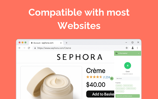 Is This Healthy?  from Chrome web store to be run with OffiDocs Chromium online