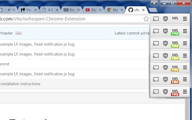 O VHS Open da Chrome Web Store pode ser executado com o OffiDocs Chromium online?