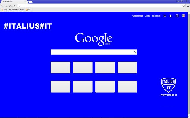 #ITALIUS#IT dal Chrome web store per essere eseguito con OffiDocs Chromium online