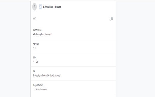 Its Refresh Time  from Chrome web store to be run with OffiDocs Chromium online