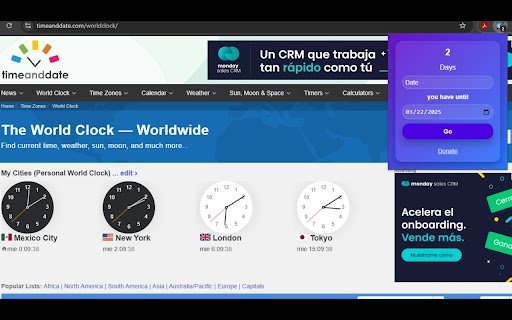 its Time  from Chrome web store to be run with OffiDocs Chromium online