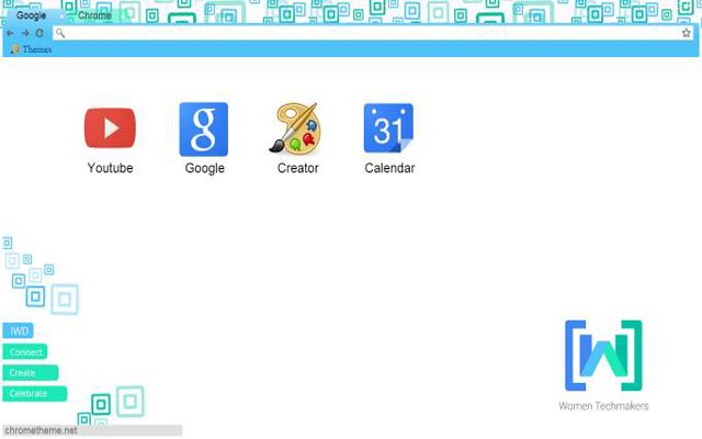 IWD Women Techmakers 15 white  from Chrome web store to be run with OffiDocs Chromium online